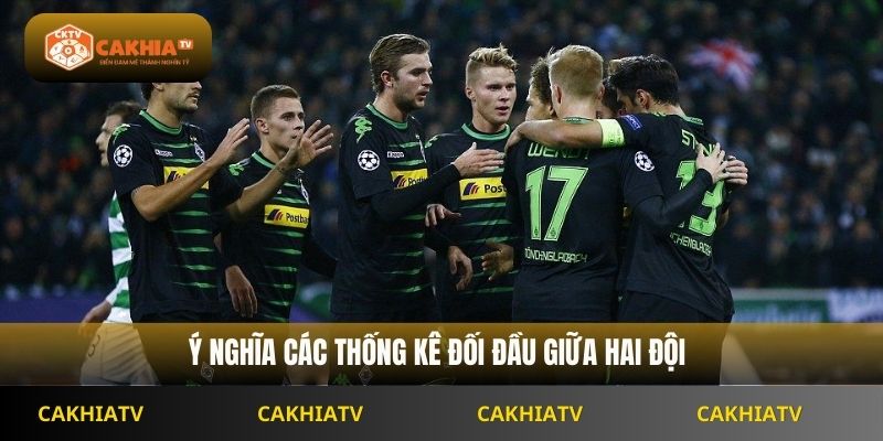 Ý nghĩa các thống kê đối đầu giữa hai đội